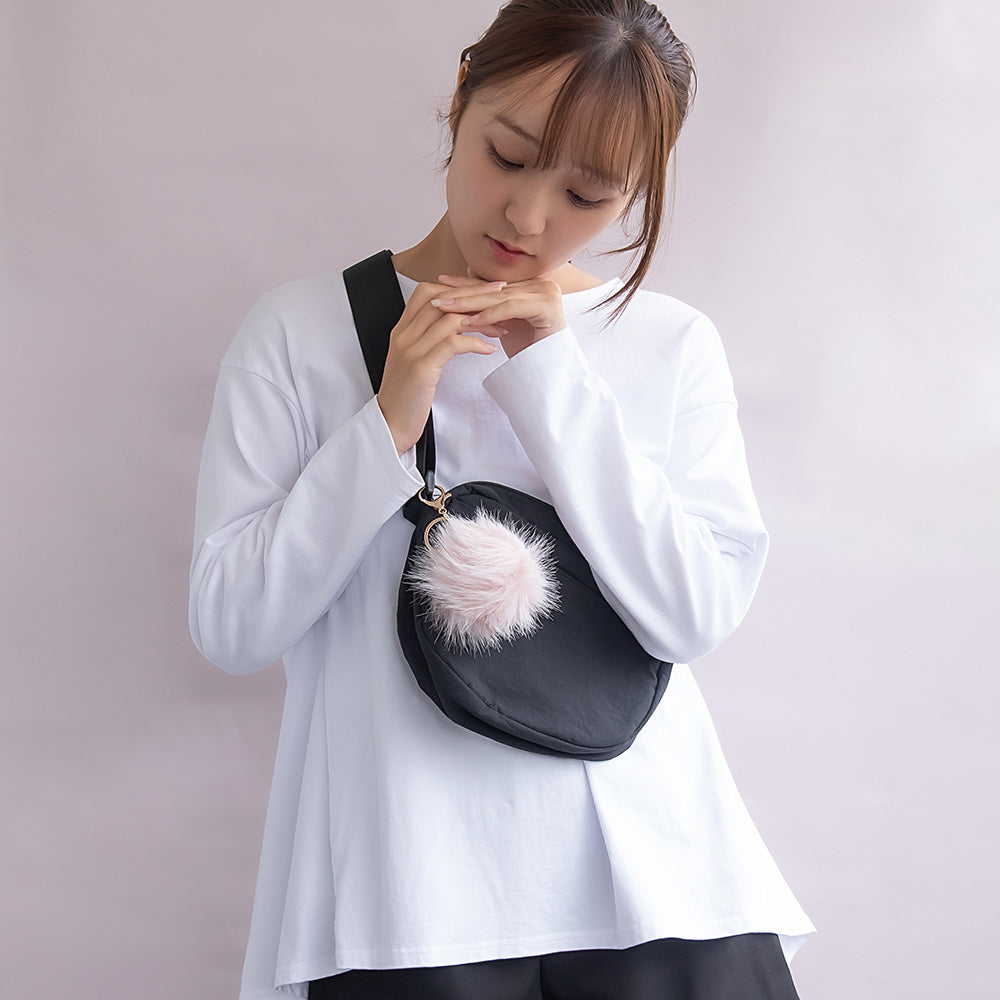 Fluffy Pom Pom Keychain