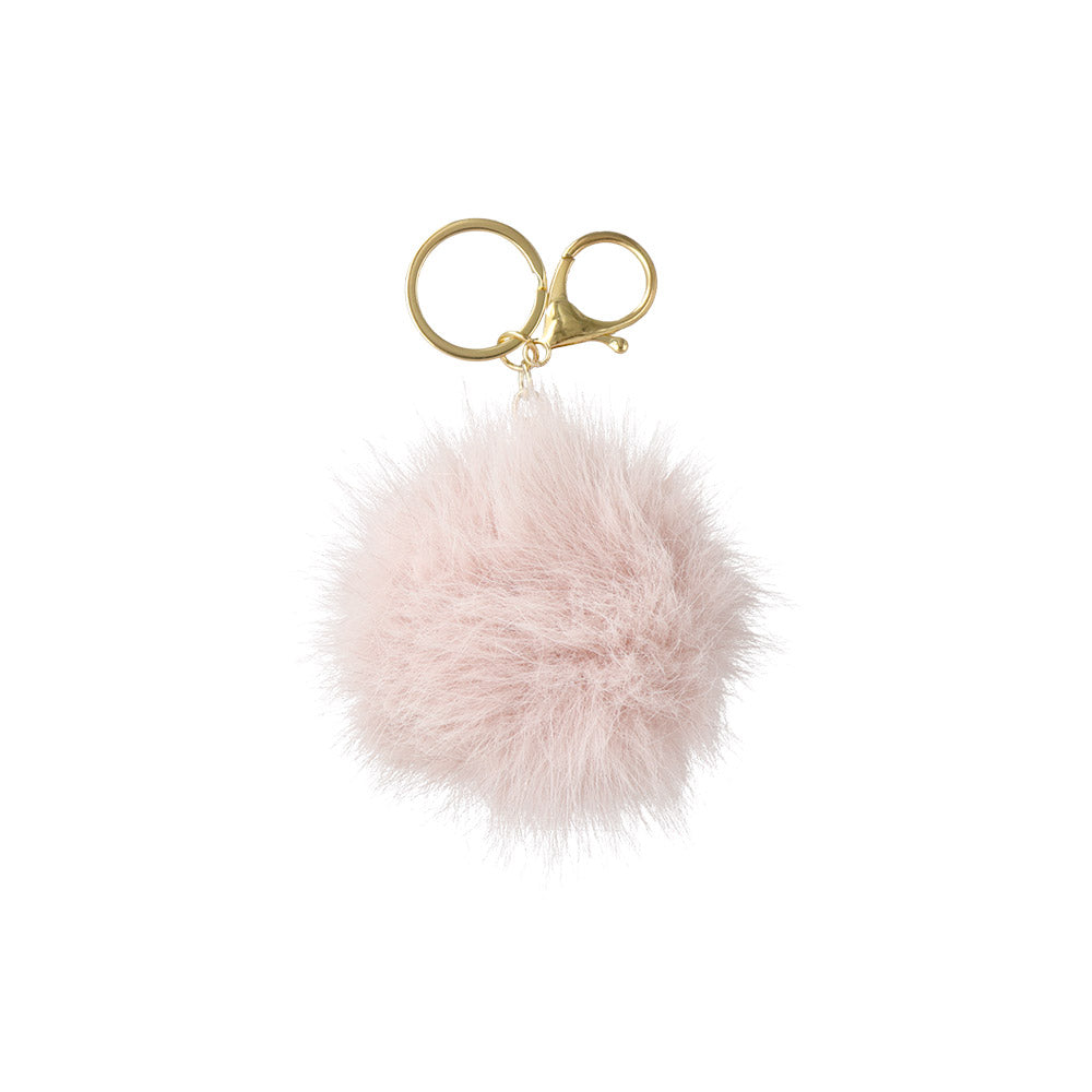 Fluffy Pom Pom Keychain