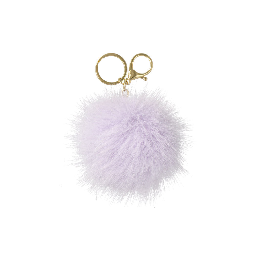Fluffy Pom Pom Keychain