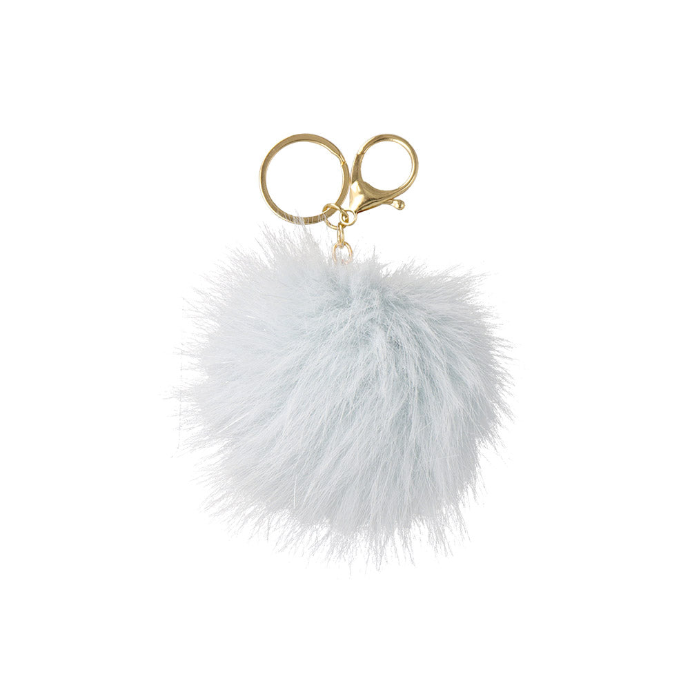 Fluffy Pom Pom Keychain