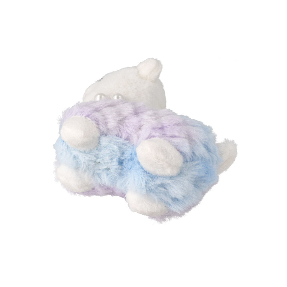 Furry Alpaca Plush Keychain