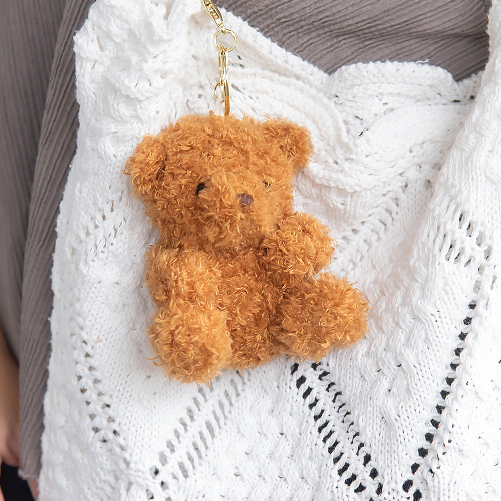 Sweet Bear Plush Keychain