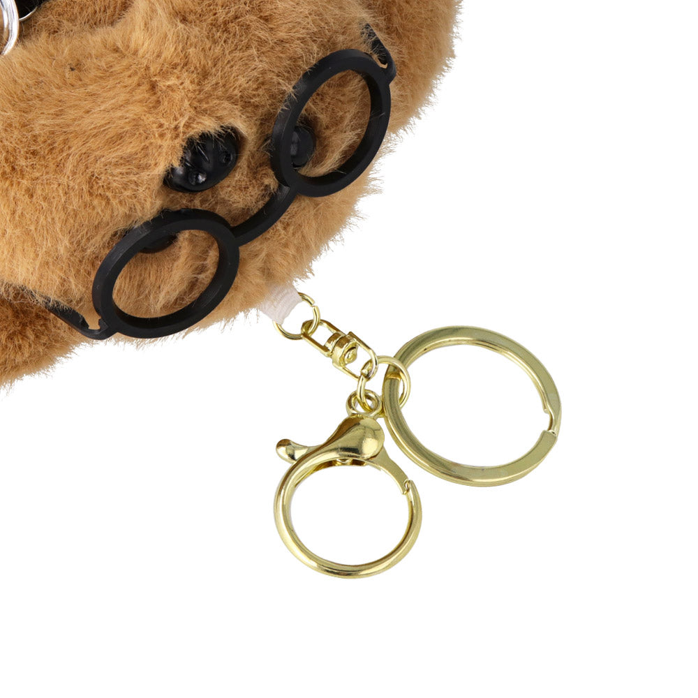 Dog Glasses Keychain