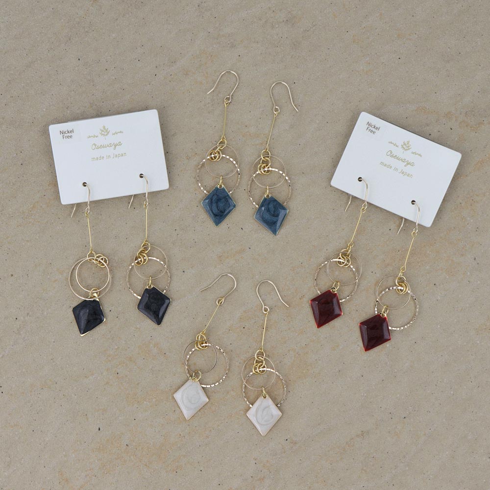 Geometric Drop Earrings