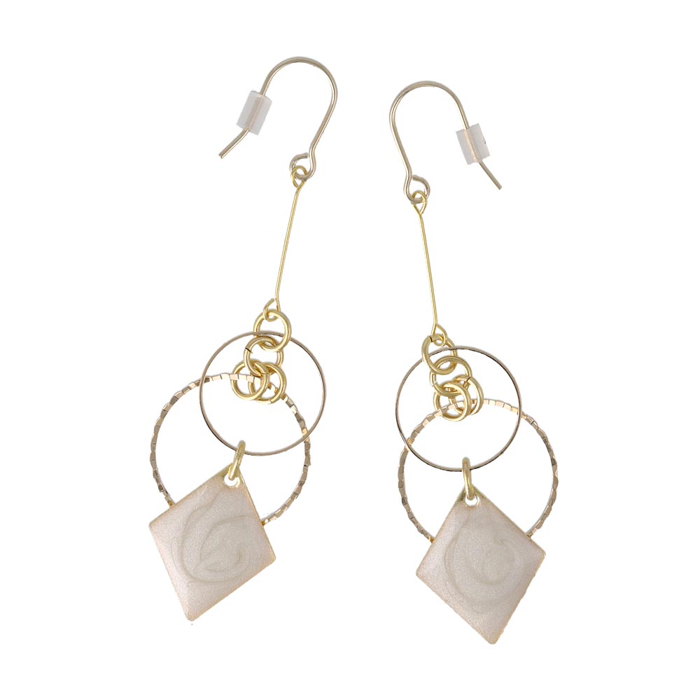 Geometric Drop Earrings