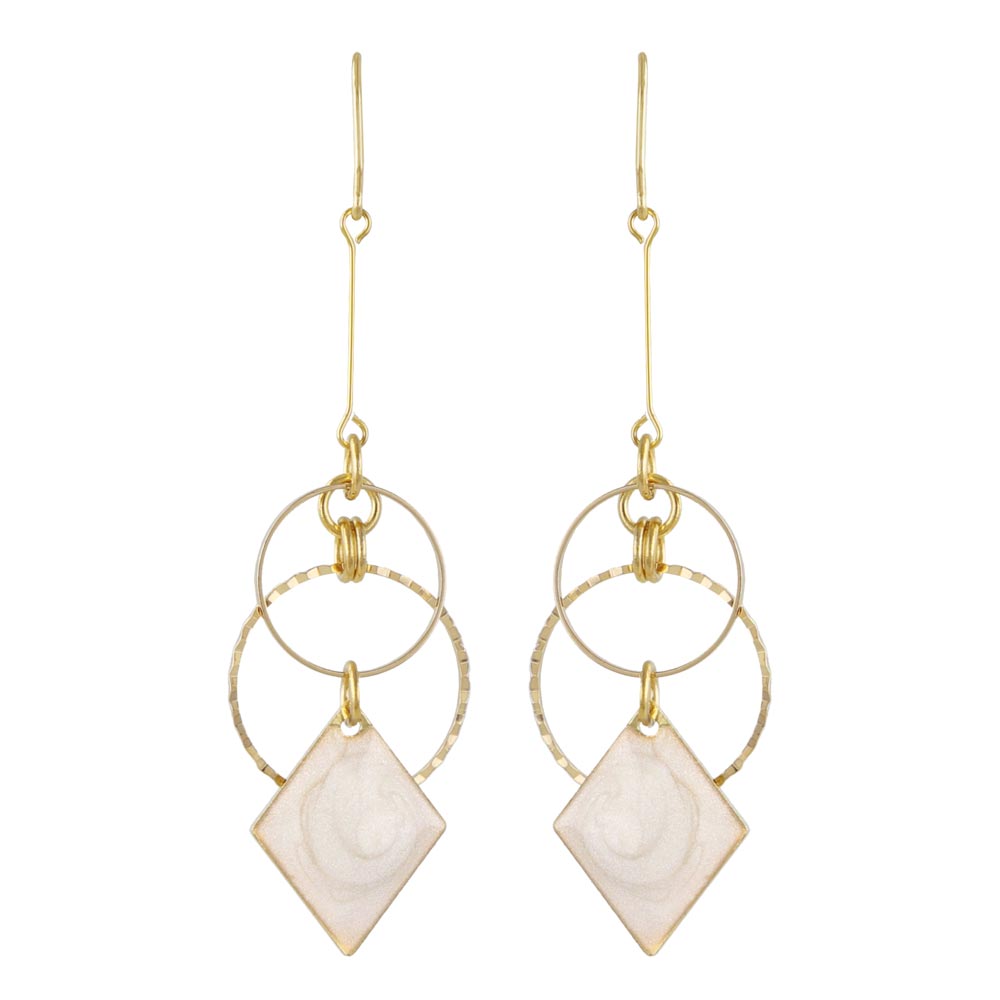 Geometric Drop Earrings