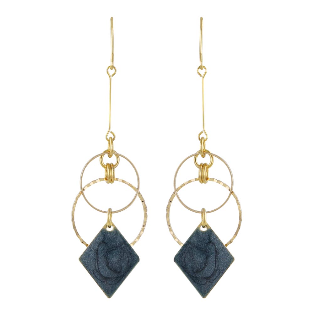 Geometric Drop Earrings