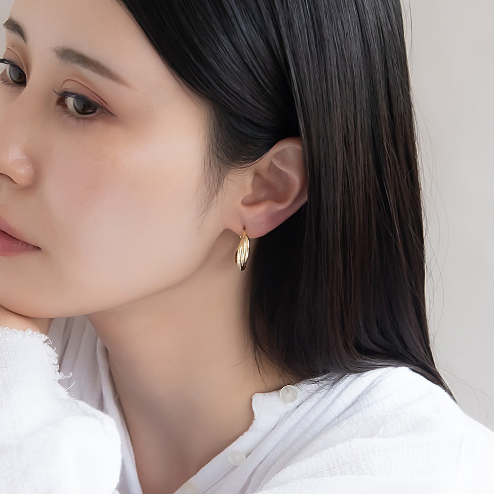 Crossover Multi Row Hoop Earrings