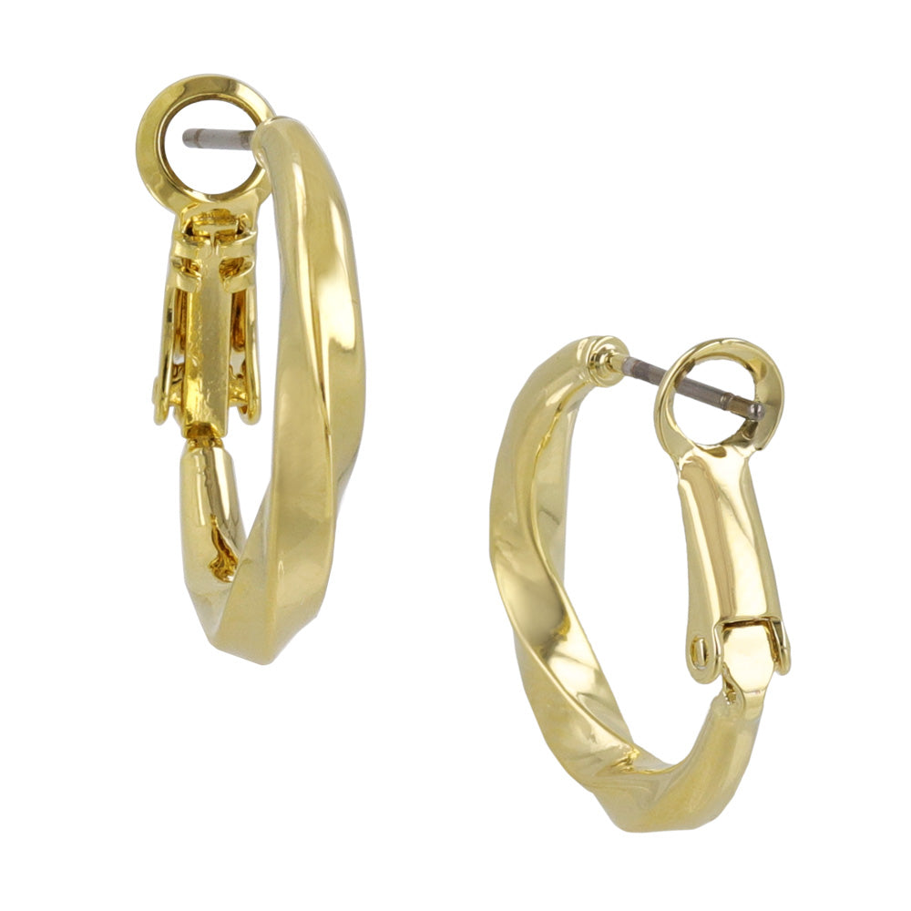 Organic Hoop Earrings