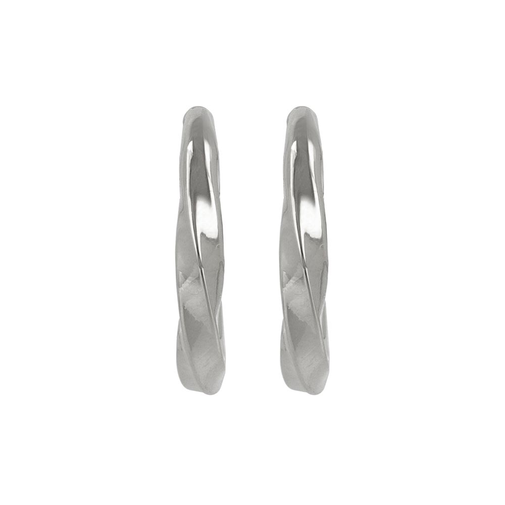 Organic Hoop Earrings