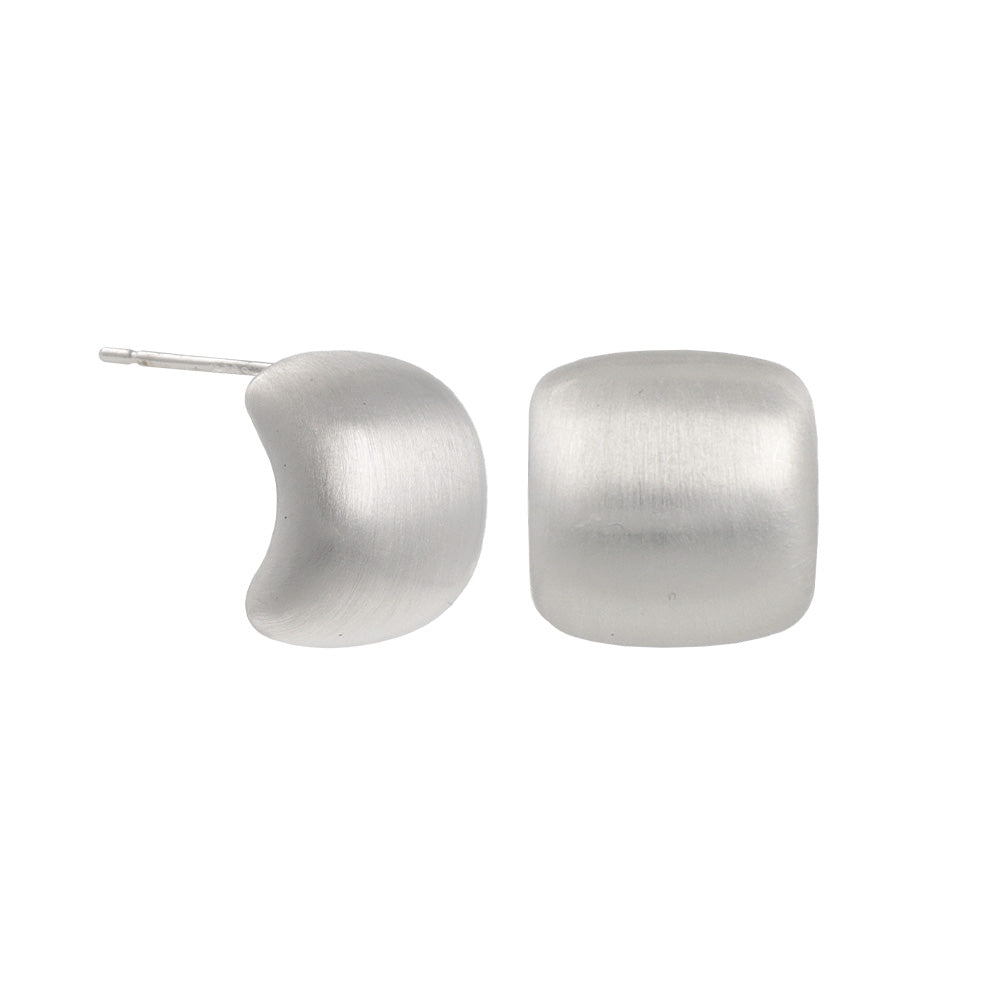 Rectangle Half Hoop Earrings