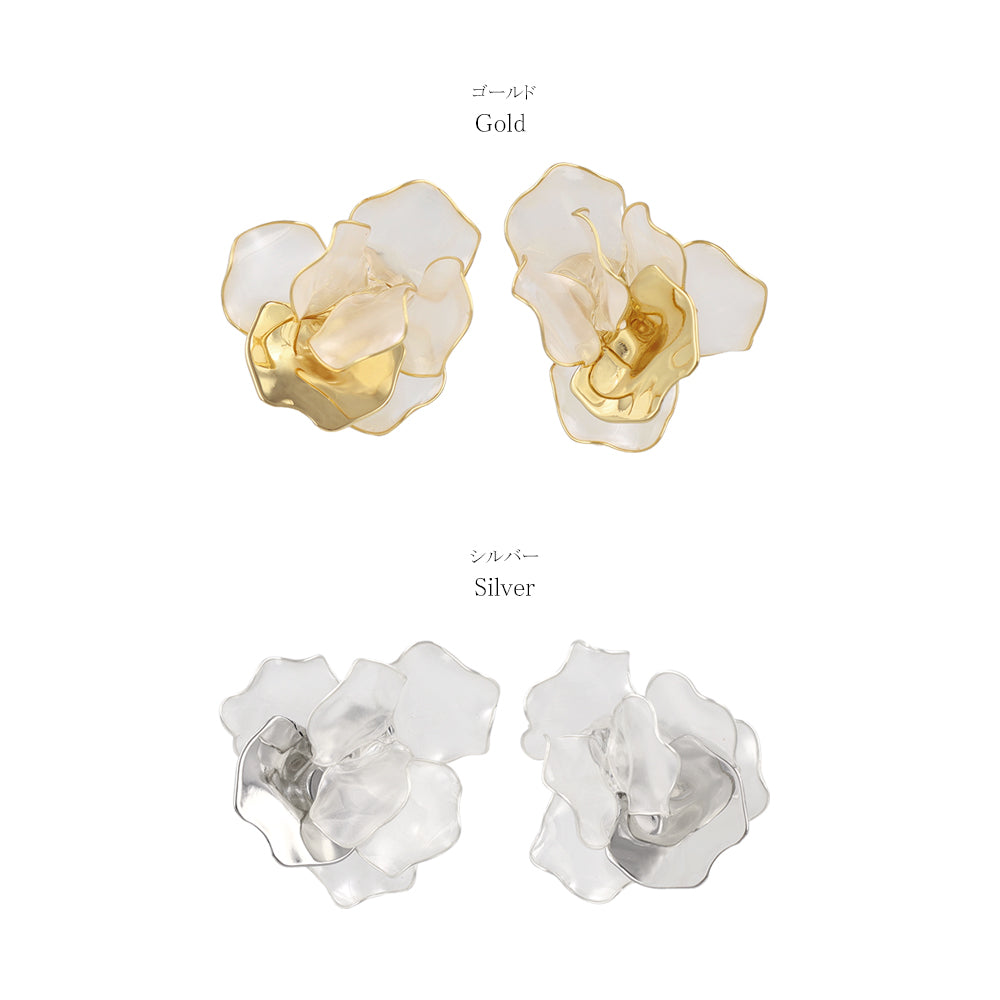 Mixed Petal Flower Studs