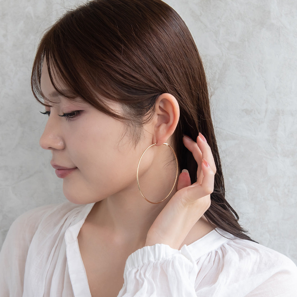 Everyday 70mm Hoop Earrings