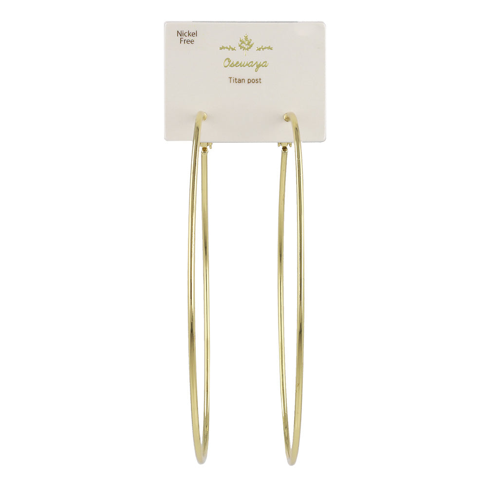 Everyday 80mm Hoop Earrings