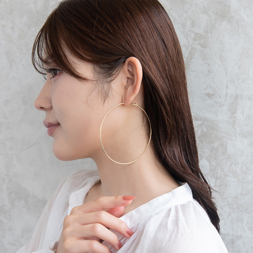 Everyday 80mm Hoop Earrings