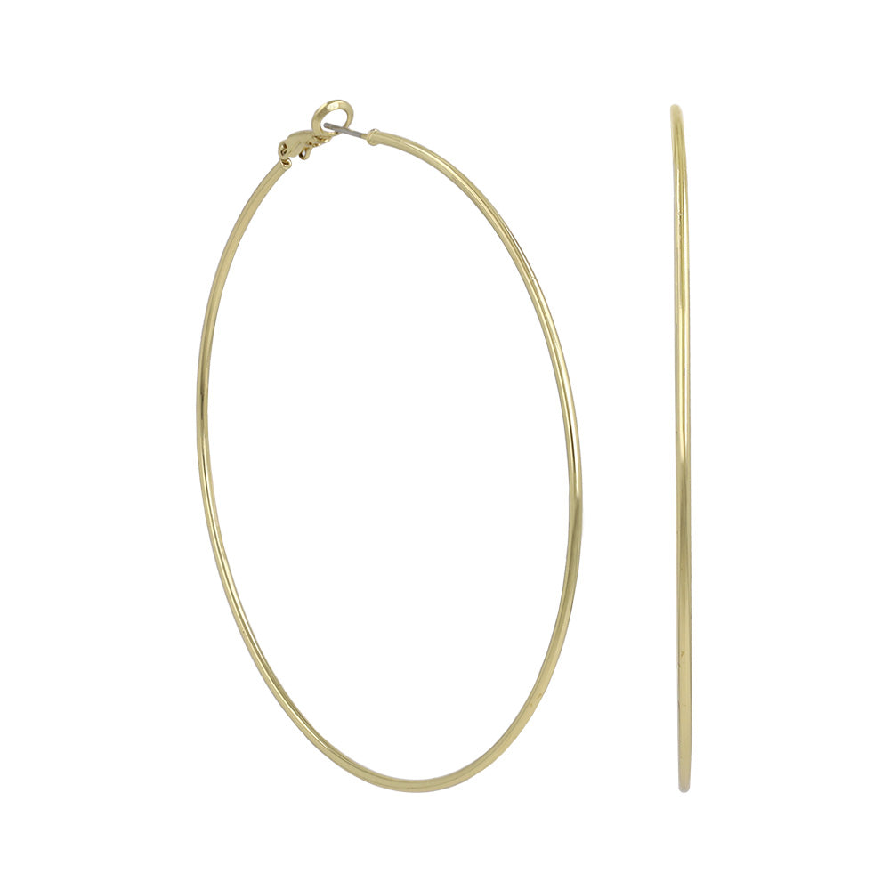 Everyday 80mm Hoop Earrings
