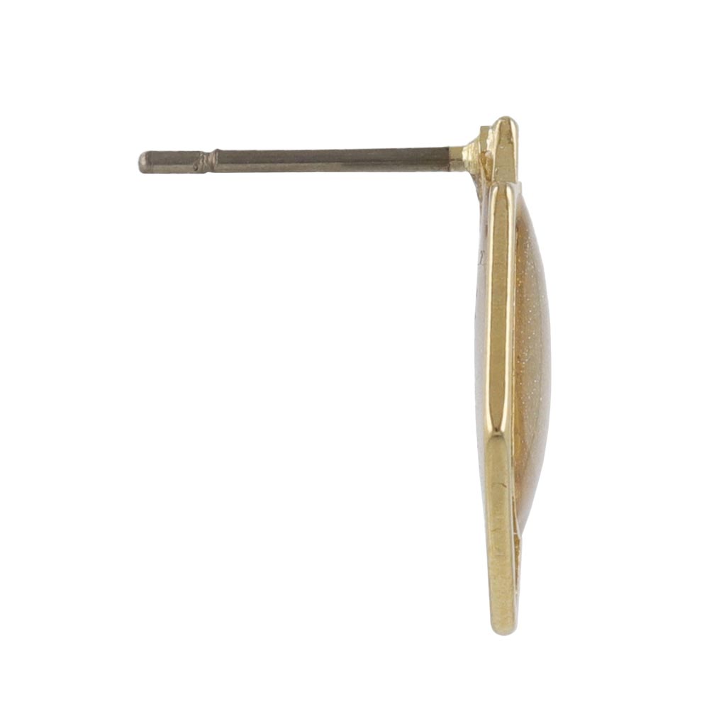 Glittering Geometric Stud Earrings
