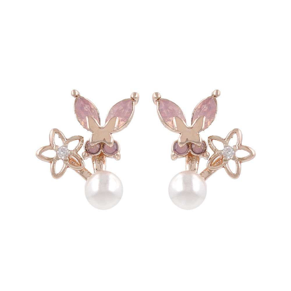 Butterfly Cluster Stud Earrings