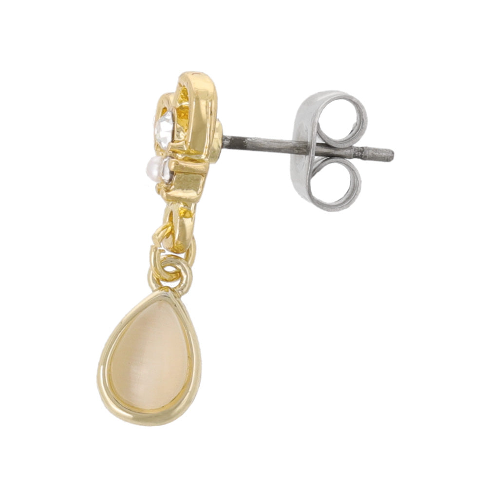 Heart Teardrop Earrings