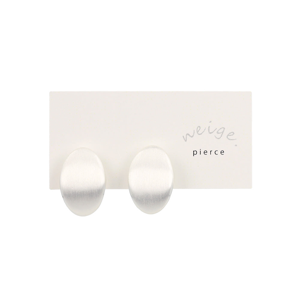 Oval Stud Earrings