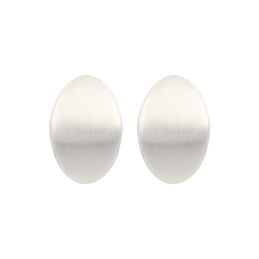 Oval Stud Earrings
