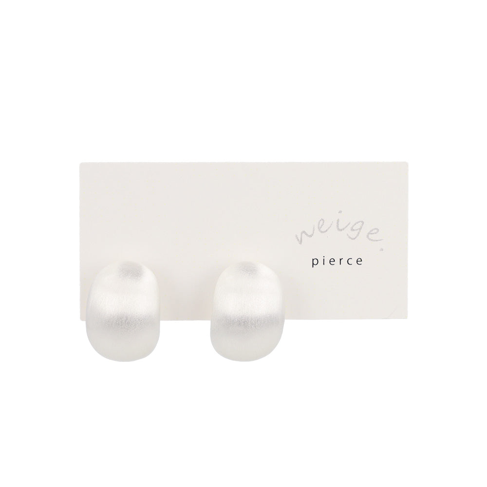 Wide Half Hoop Earrings