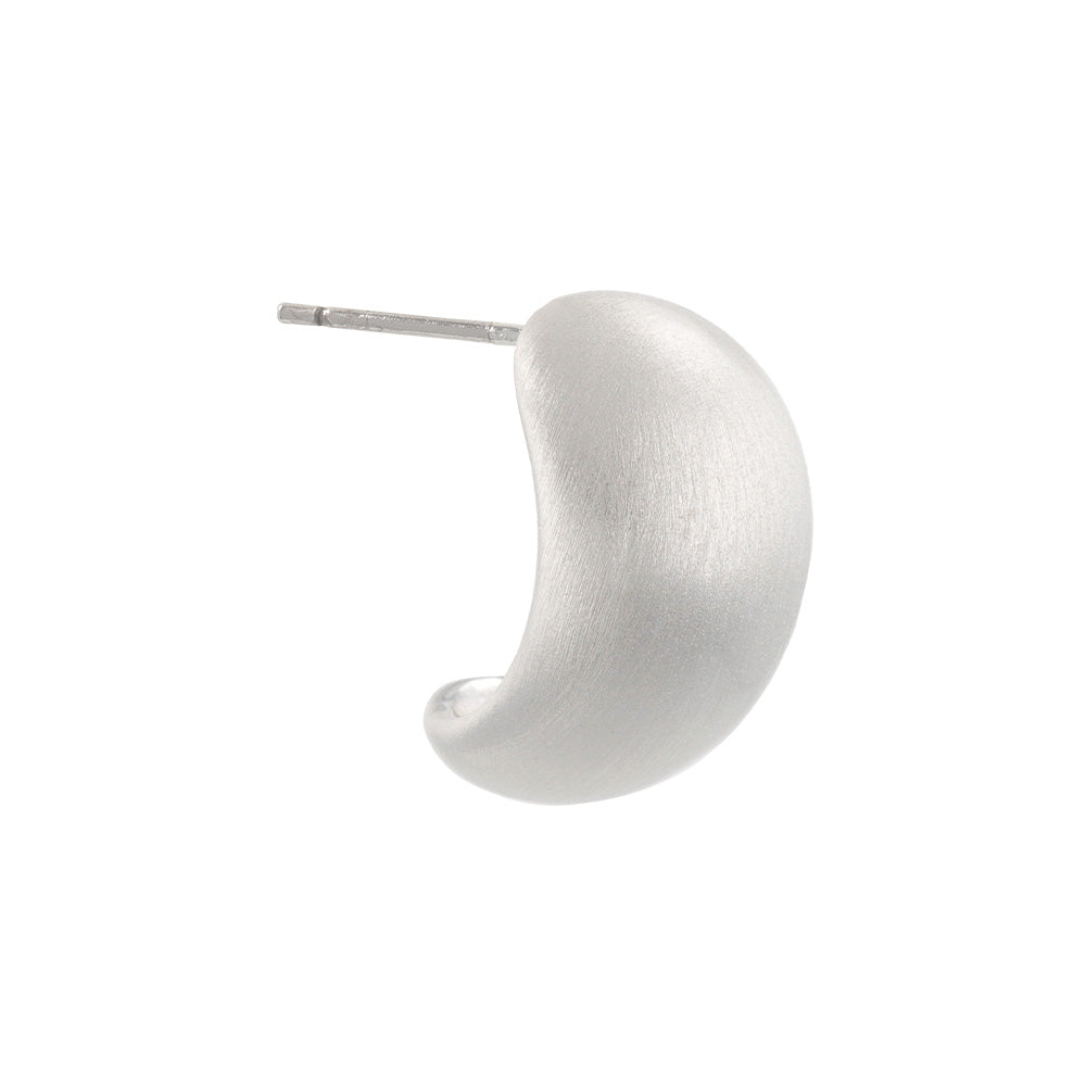 Wide Half Hoop Earrings