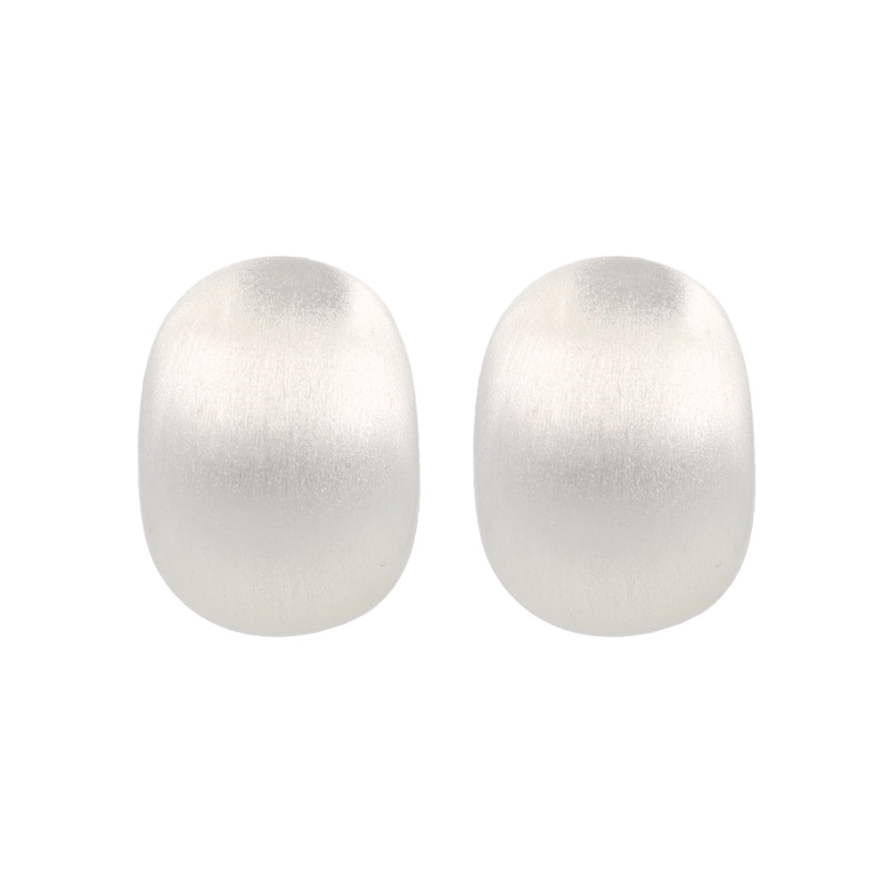 Wide Half Hoop Earrings