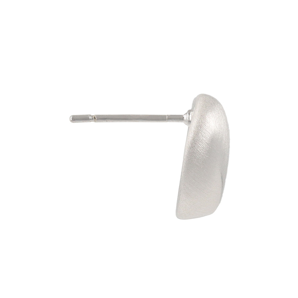 Puffed Heart Stud Earrings