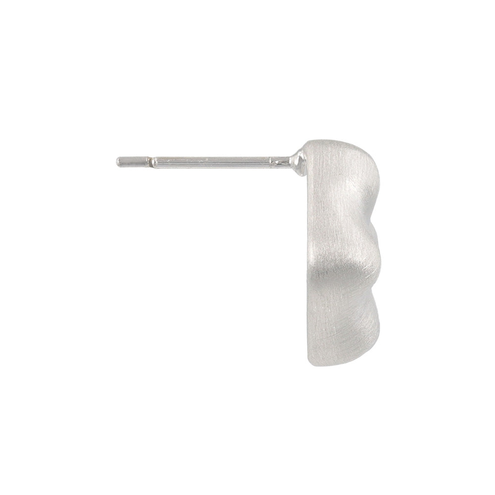 Organic Square Stud Earrings