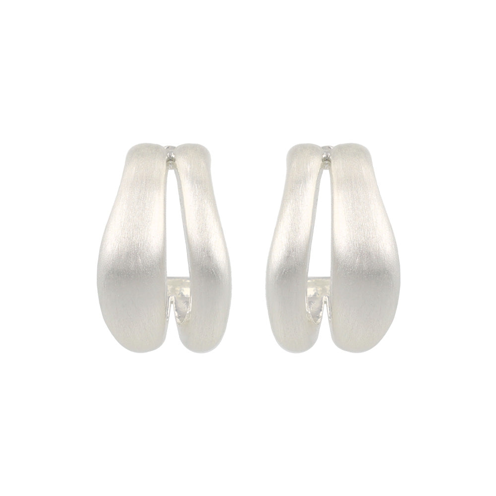 Double Strand Hoop Earrings