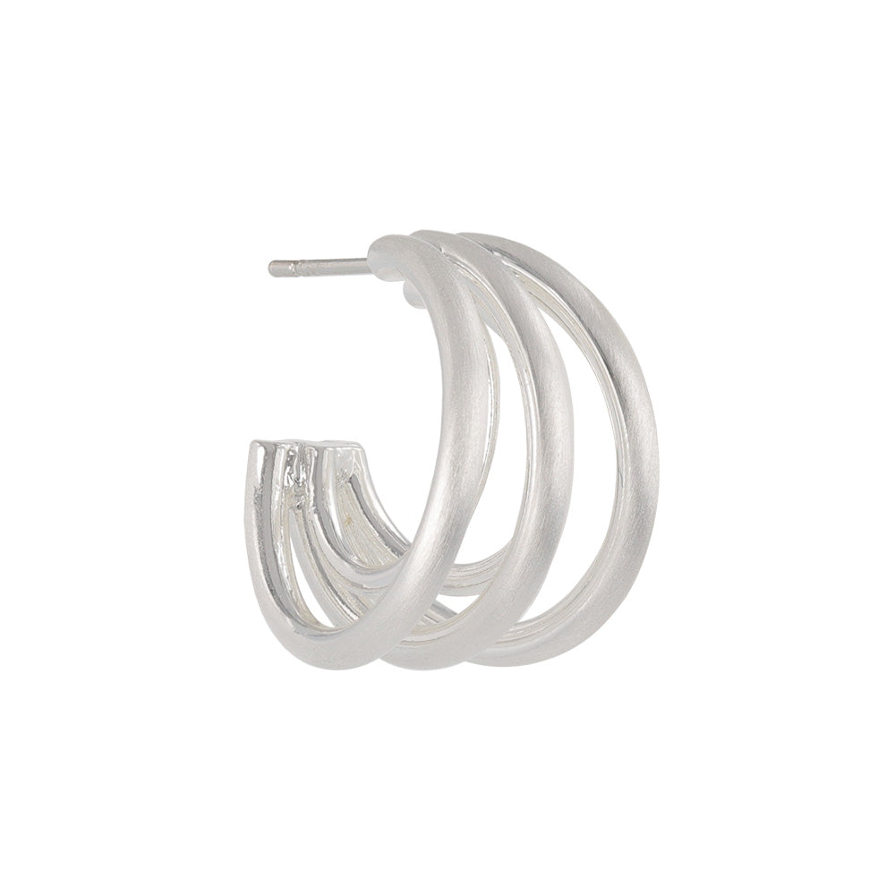 Multi Strand Hoop Earrings