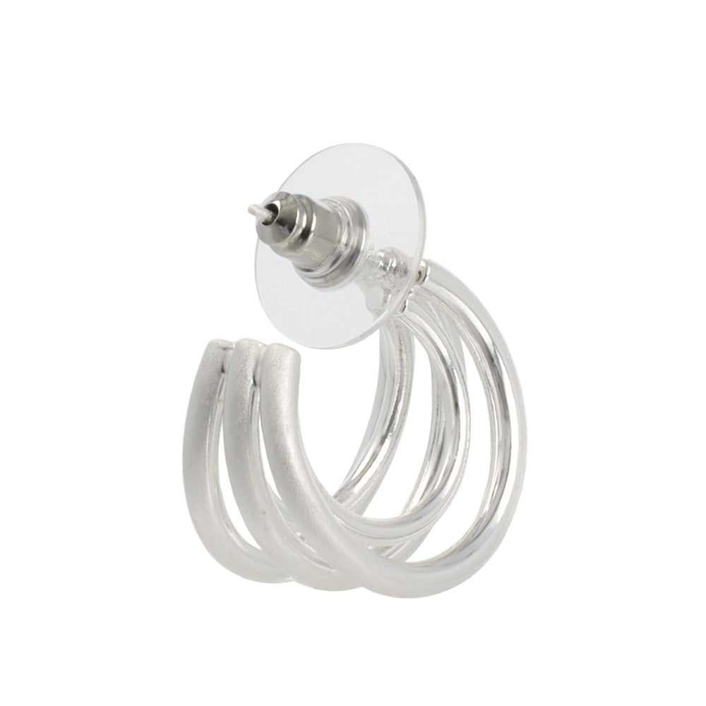 Multi Strand Hoop Earrings