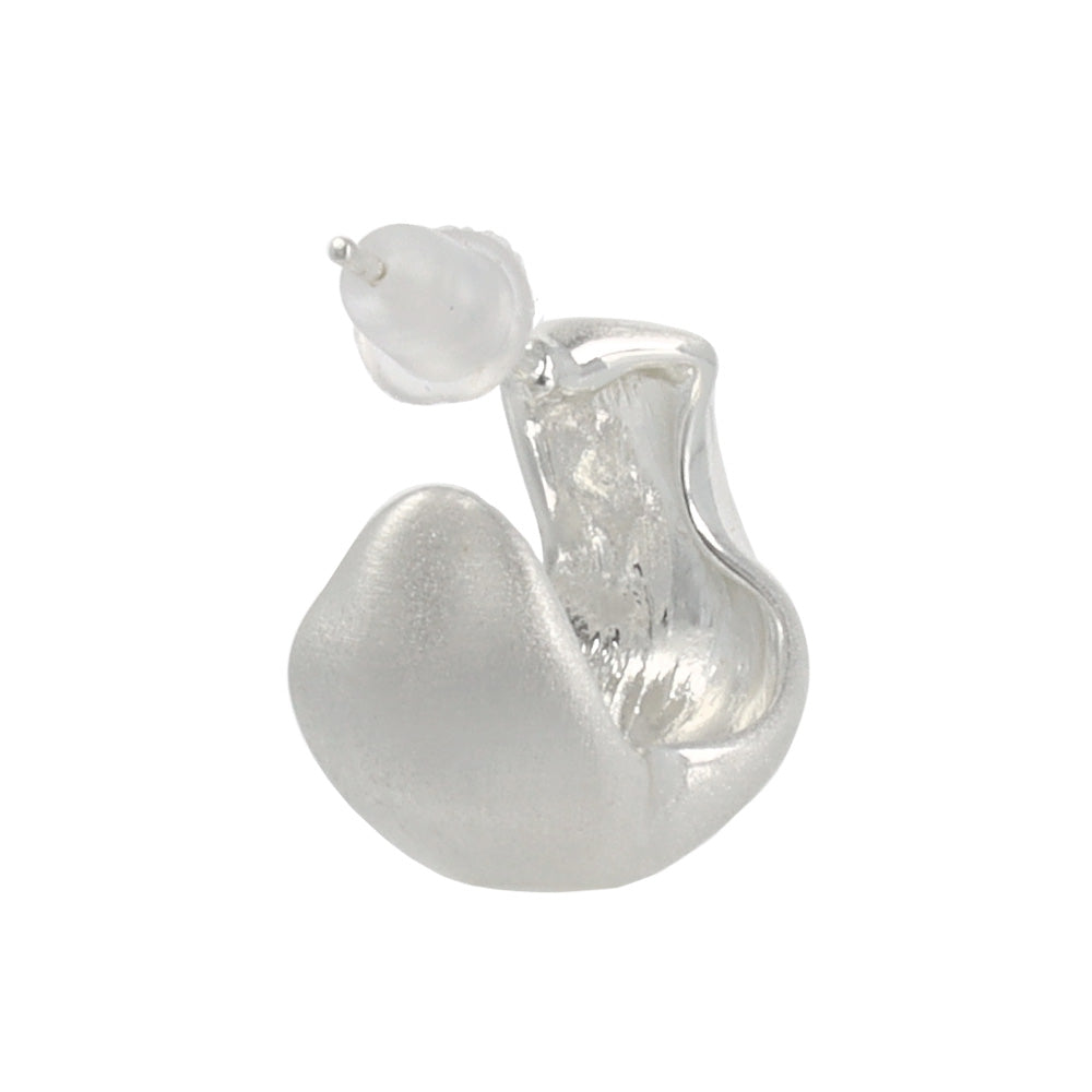 Organic Wide Hoop Earrings