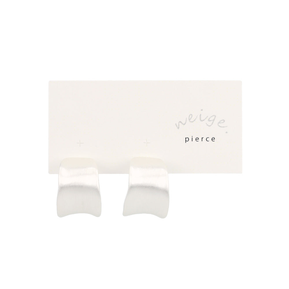 Organic Wide Curl Earrings