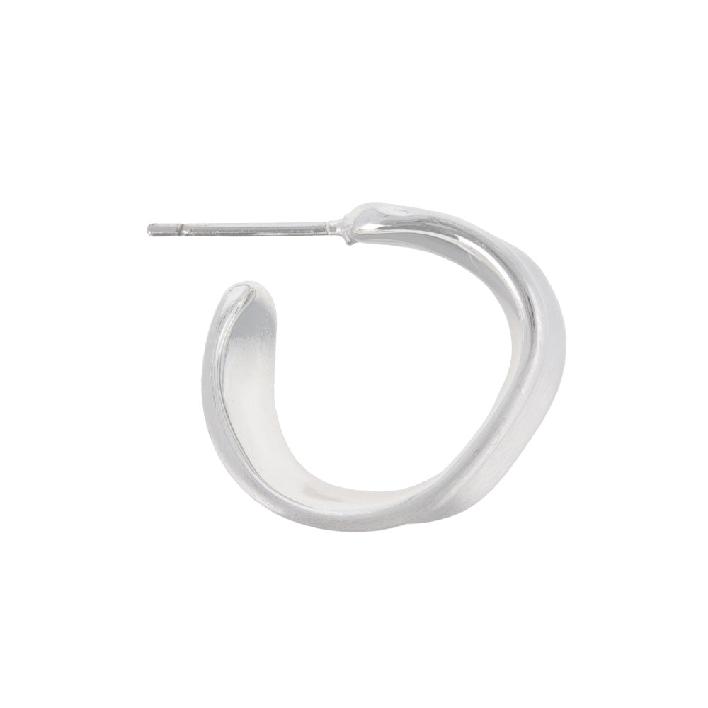 Organic Wide Curl Earrings