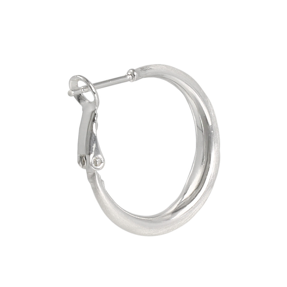24mm Graduated Hoop Earrings