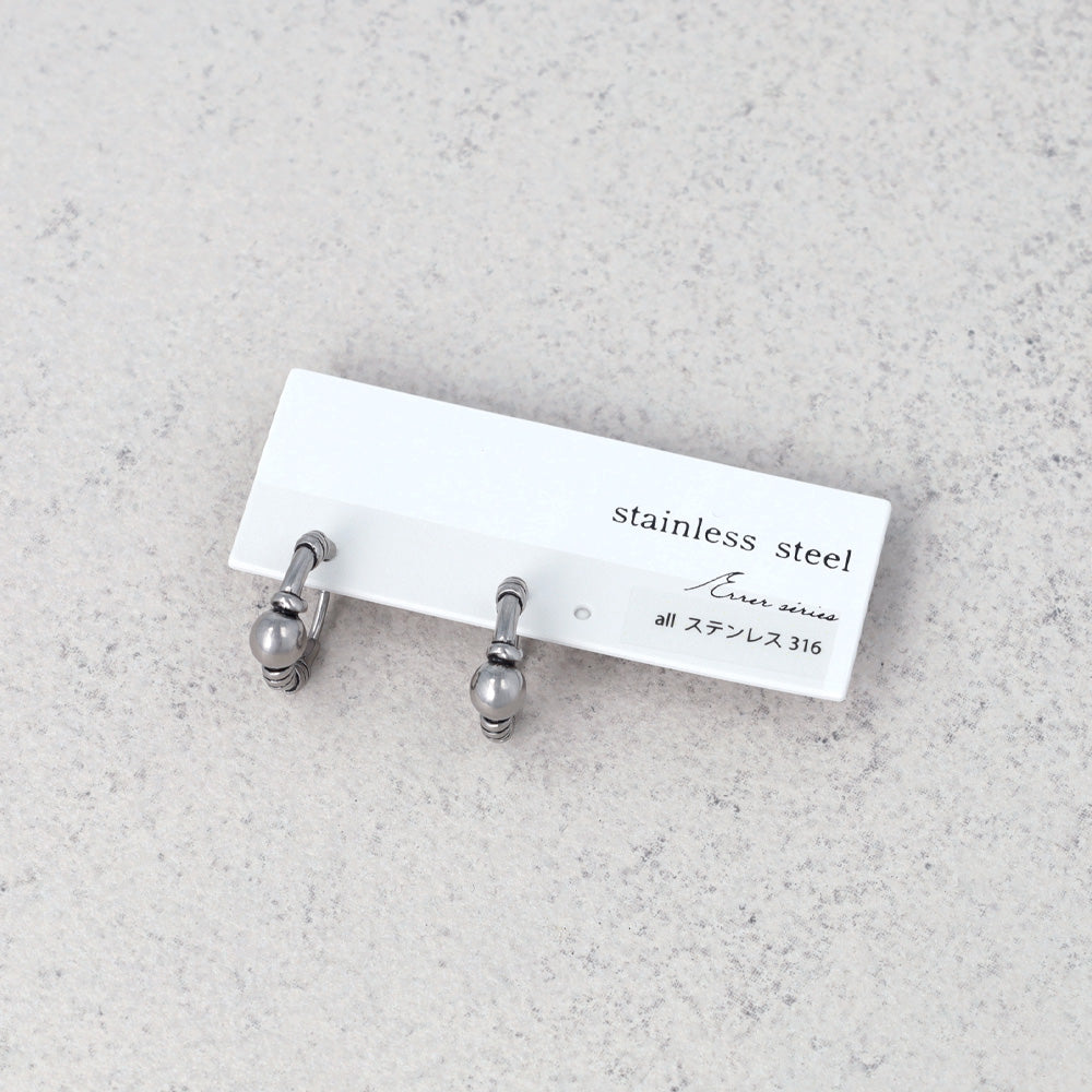 Surgical Steel Knot Hoop Earrings