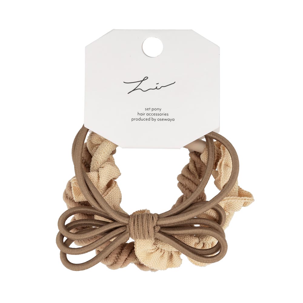 Mixed Neutral Hair Elastic Pack