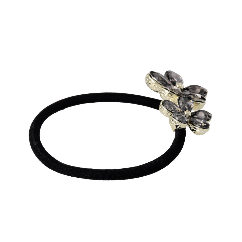 Radiant Double Flower Hair Tie
