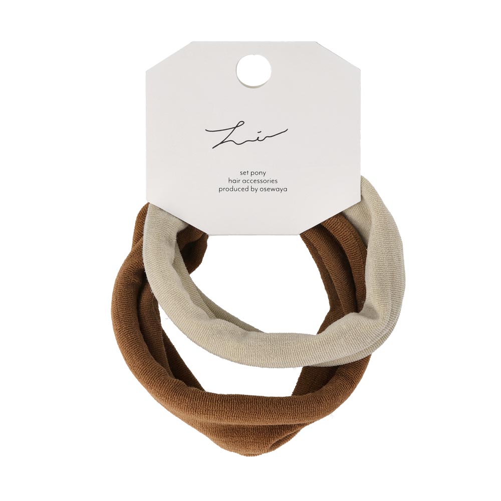 Wide Jersey Hair Tie Set