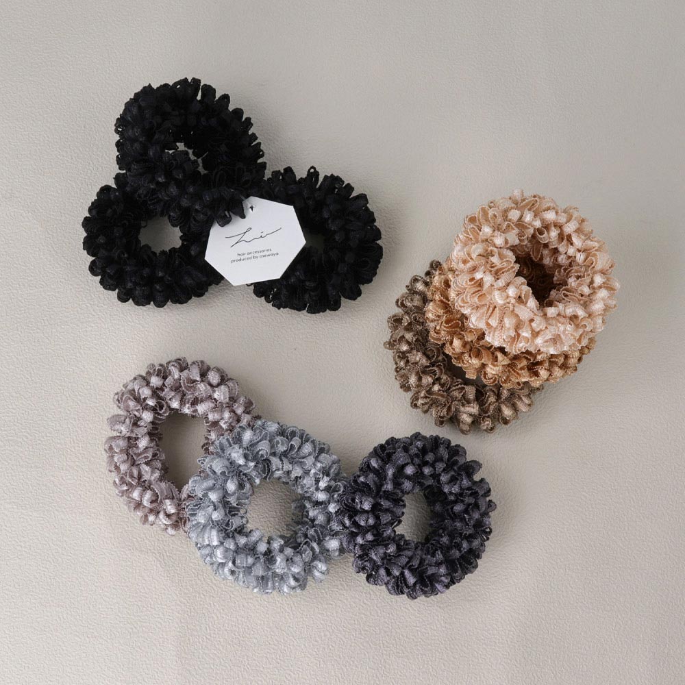 Frill Mini Scrunchie Pack - osewaya