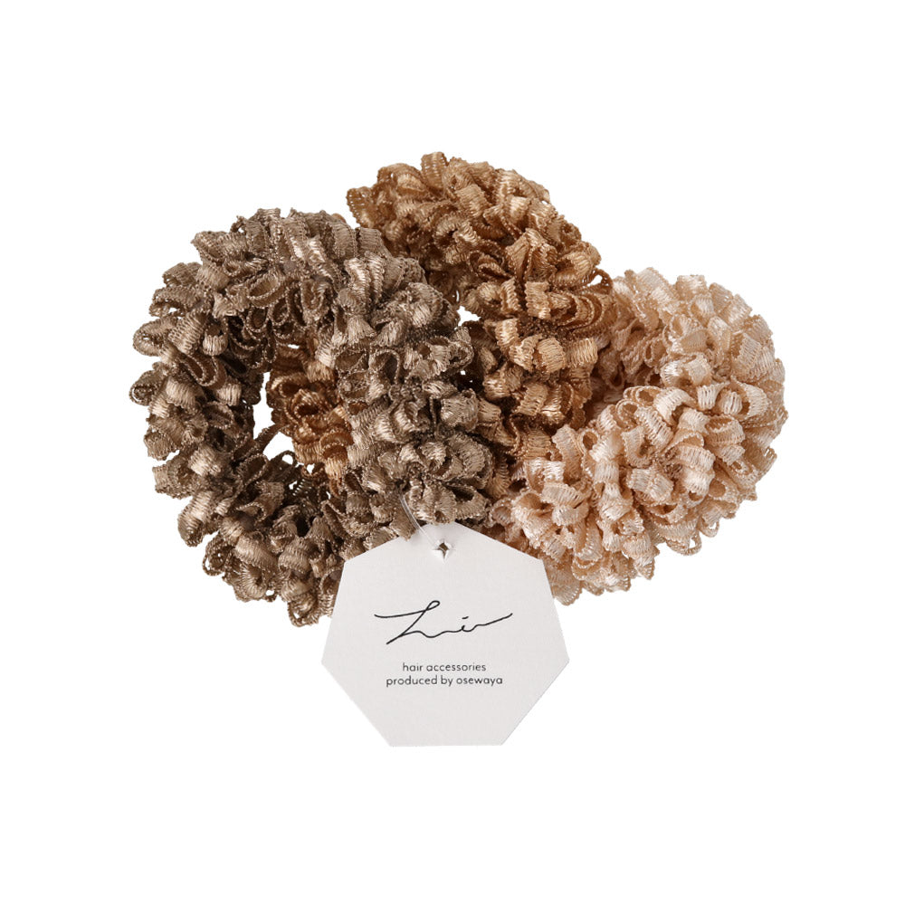 Frill Mini Scrunchie Pack