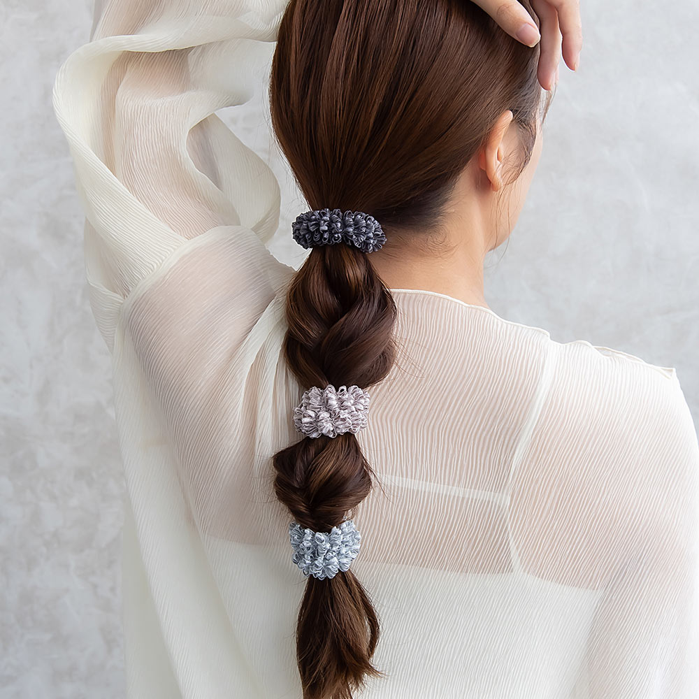 Frill Mini Scrunchie Pack