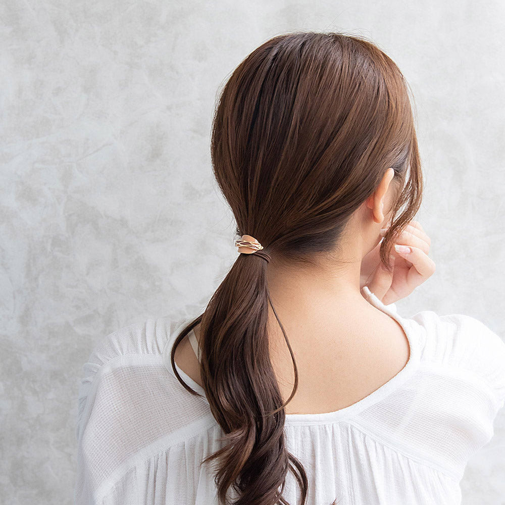 Mini Oval Cuff Hair Tie