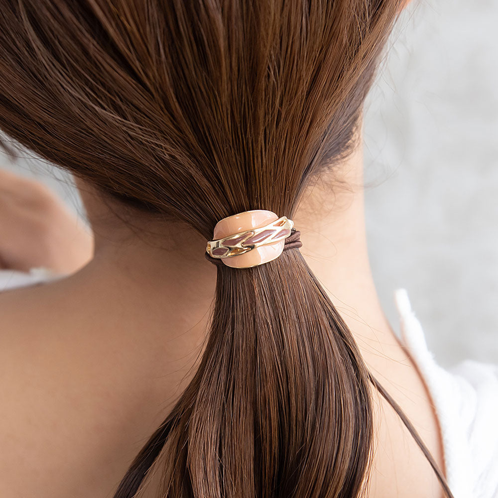 Mini Oval Cuff Hair Tie
