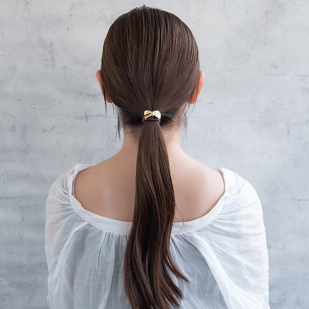 Sculptural Bow Hair Tie