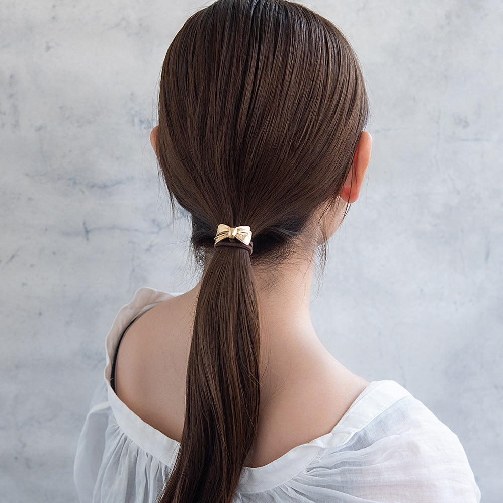 Sculptural Bow Hair Tie
