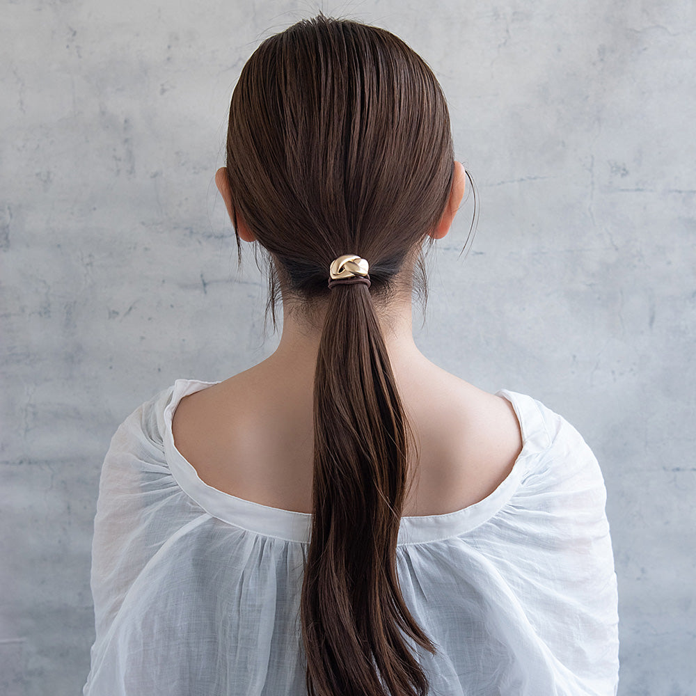 Sculptural Knot Hair Tie