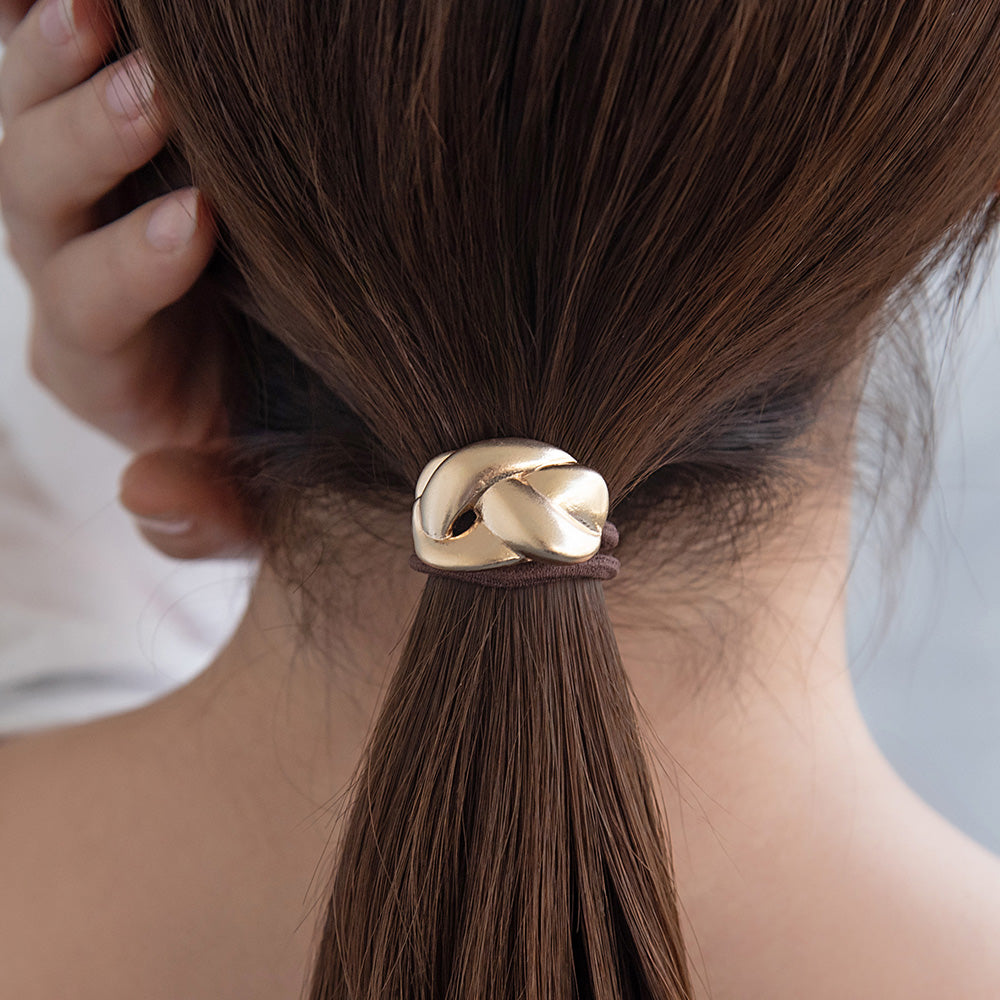 Sculptural Knot Hair Tie